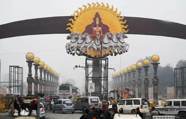 Traveller in Ayodhya